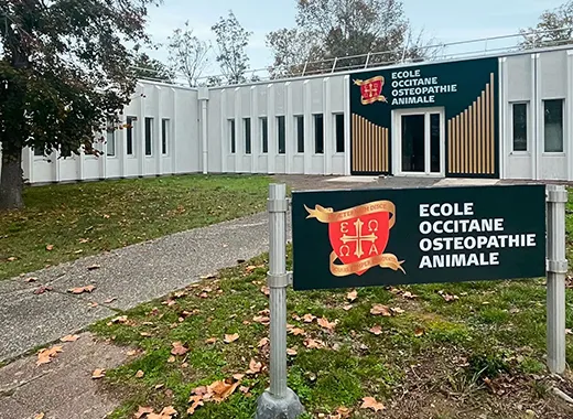 Photo du campus de Toulouse Ecole Occitane Ostéopathie Animale
